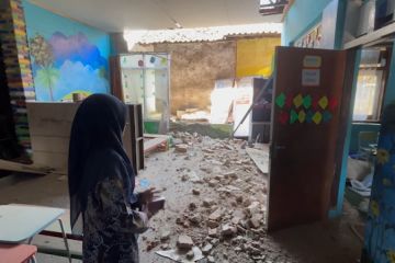 Sekolah dan masjid di Kertasari rusak berat dampak gempa magnitudo 5,0