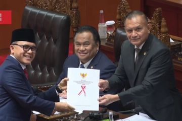 DPR RI sahkan perubahan atas UU Wantimpres dan UU Kementerian Negara