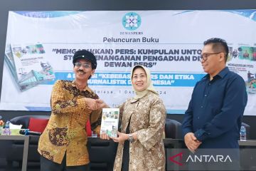 Dewan Pers: Buku "Mengadu(kan) Pers" jadi bahan belajar jurnalis