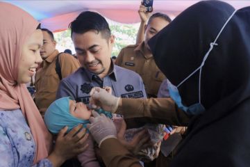 Dinkes Pekanbaru catat target imunisasi polio mencapai 58,4 persen