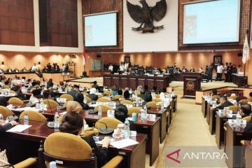 Paripurna perdana DPD beragenda pemilihan pimpinan dihadiri 79 anggota