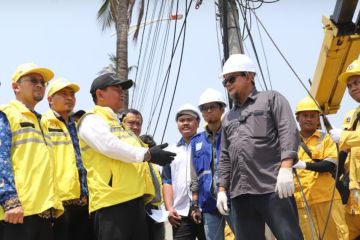 Jakut lakukan penataan kabel udara di Muara Kapuk