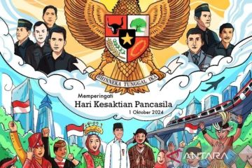 Jokowi ingatkan Hari Kesaktian Pancasila amanah yang terus dijaga