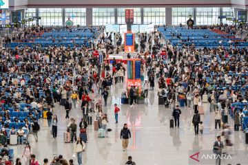 Begini fenomena mudik Hari Nasional di China