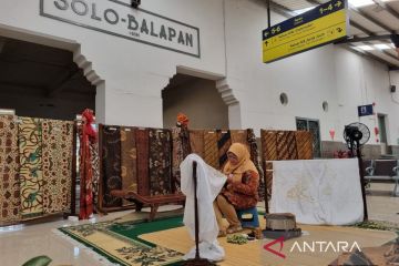 KAI Daop 6 gelar pameran batik di Stasiun Solo Balapan