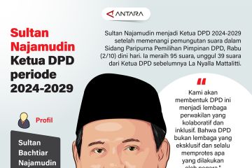 Sultan Najamudin Ketua DPD periode 2024-2029