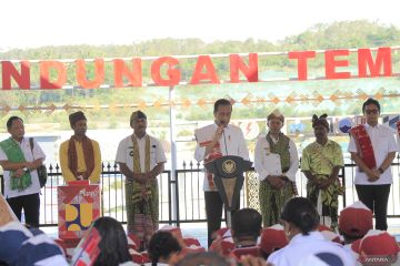 Presiden Jokowi nilai air jadi kunci kemakmuran di NTT.