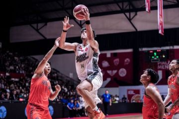 Satria Muda amankan kemenangan pertama Final IBL All Indonesian