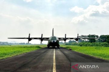 TNI AU lakukan pemeliharaan Hercules untuk tingkatkan performa pesawat