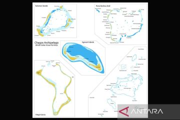 Inggris serahkan kedaulatan Kepulauan Chagos kepada Mauritius