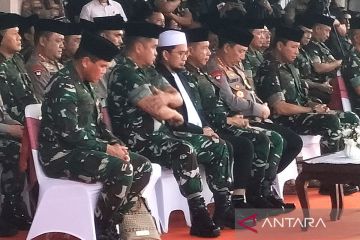 Panglima dan Kapolri adakan doa bersama jelang perayaan HUT ke-79 TNI