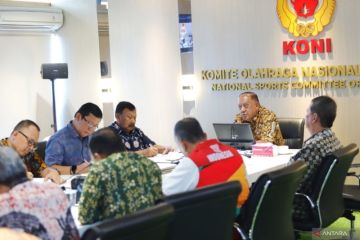 KONI Pusat gelar rapat pelaporan PON XXI Aceh-Sumut 2024