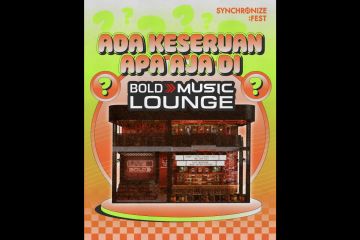 Bold Music Lounge ada di Synchronize Fest 2024