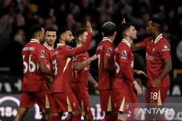 Klasemen Liga Inggris: Liverpool pertahankan peringkat pertama