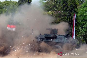 Peringatan HUT Ke-79 TNI di berbagai daerah