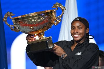 Coco Gauff taklukkan Karolina untuk menjuarai China Open