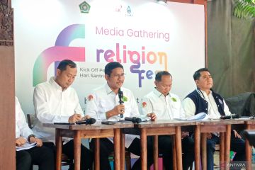 Kemenag luncurkan tema hingga logo Hari Santri di Religion Festival