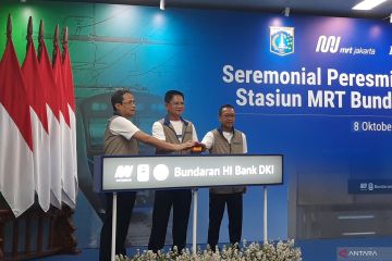 Bank DKI jadi BUMD pertama sebagai mitra hak penamaan stasiun MRT