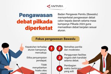 Pengawasan debat pilkada diperketat