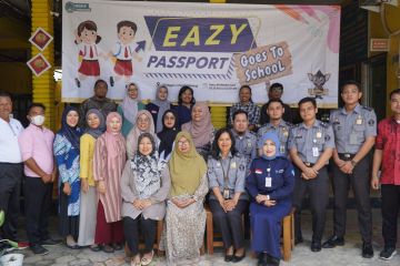 Imigrasi buka eazy passport di SDN 1 Pangkalpinang