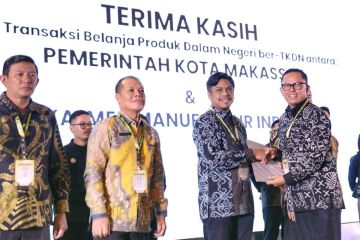 Pemkot Makassar raih penghargaan Kemenperin atas dukungan TKDN