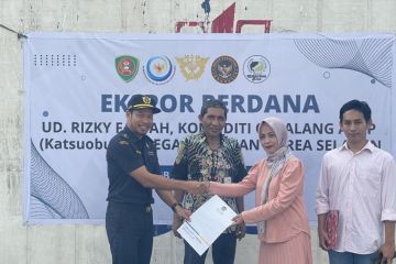 Bea Cukai Ambon Layani Ekspor Perdana Katsuobushi Tujuan Korea Selatan