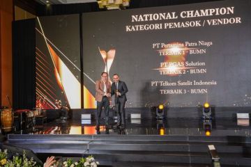 Pertamina Patra Niaga terima penghargaan Apresiasi Mitra BUMN Champion