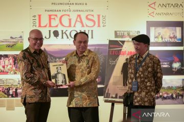 Peluncuran buku dan pameran foto Legasi Jokowi 2014-2024