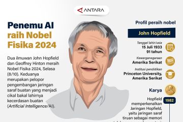 Penemu AI raih Nobel Fisika 2024