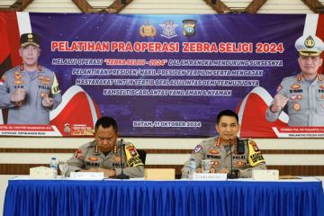 Polda Kepri siapkan Operasi Zebra sukseskan pelantikan presiden