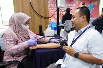 Peringati HORI, 128 orang donorkan darah di Kanwil DJP Jakbar