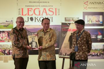 Peluncuran buku dan pameran foto Legasi Jokowi 2014-2024