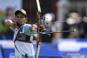 Peparnas 2024: Pemanah Jawa Barat Jamalludin raih emas perorangan tradisional 40 meter para-panahan putra