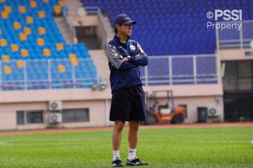 Timnas Indonesia gelar latihan perdana di China