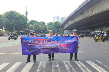 Hari pertama Operasi Zebra Jaya, Polisi utamakan edukasi visual