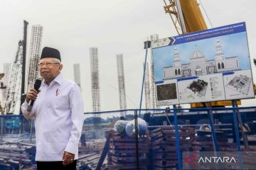 Wakil Presiden Ma'ruf Amin meresmikan Universitas Syeikh Nawawi Banten