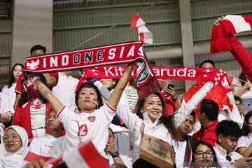 Indonesia tertinggal 0-2 dari China di babak pertama