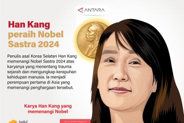 Han Kang peraih Nobel Sastra 2024