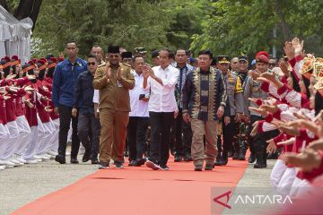 Gedung AMANAH sebagai wadah pengembangan diri dan peningkatan kapasitas SDM Aceh diresmikan Presiden Jokowi