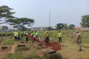 Lima korban meninggal kebakaran Kalianyar dimakamkan di TPU Tegal Alur