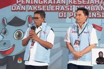 Andra Soni kutip "Bumi Manusia" soal adil di debat Pilkada Banten