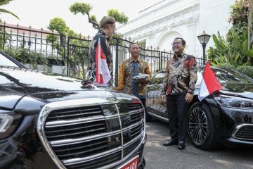 Mercedes suplai 60 unit mobil dukung pelantikan Prabowo-Gibran