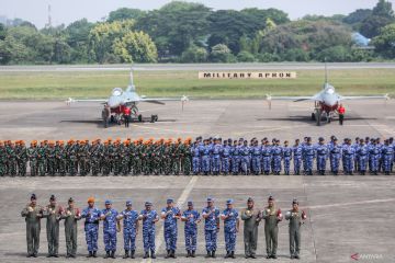 TNI AU gelar apel kesiapan pengamanan pelantikan presiden dan wapres