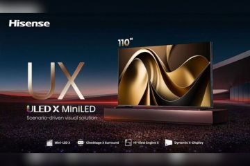 Produk Luar Biasa dari Hisense, ULED X Mini LED TV 110-Inci, Kini Tersedia Secara Global