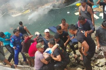 Pemprov Malut bantu korban "speedboat" terbakar di Taliabu