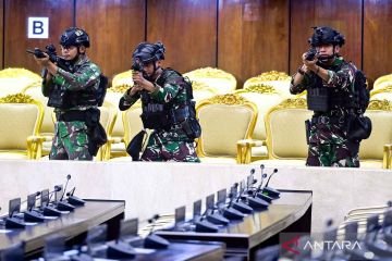 TNI gelar simulasi pengamanan VVIP jelang pelantikan Presiden dan Wakil Presiden