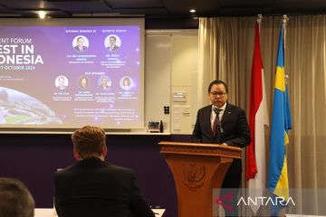 KBRI Stockholm gelar forum membuka peluang investasi Indonesia-Swedia