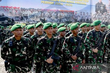 TNI-Polri kerahkan total 115.000 personel amankan pelantikan presiden