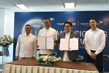 Garuda Indonesia-Thamrin Line kolaborasi jaring pengguna jasa premium