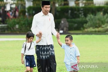 Profil cucu Jokowi dan arti nama Panembahan Al Nahyan Nasution